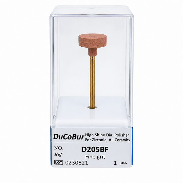 Полір DuCoBur D205BF Fine для цирконію та стоматологічної кераміки &Oslash;12 &times; 4 мм HP